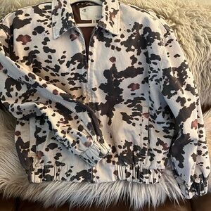 NWT Pilcro Patterned Jacket
